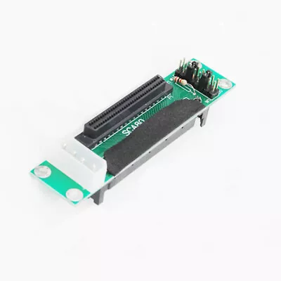 SCSI SCA 80pin To 68pin Female Ultra SCSI II/III LVD-SE Adapter SCSI 80-68 Card • $13.80