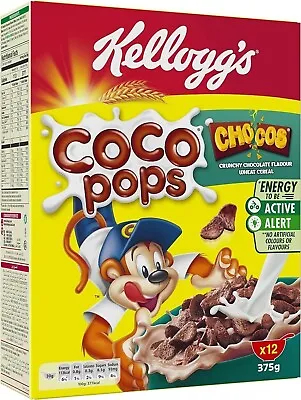 Kellogg's Coco Pops 375g Free Shipping World Wide • $57.19