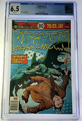$156.33 • Buy Ragman #2 CGC 6.5 DC Comics 2nd Part Ragman Origin Nov 1976