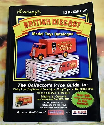 Ramsays British Die Cast Model Toys Catalogue 12th Edition • £9.99