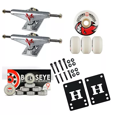 VENTURE Skateboard TRUCKS 52mm SPITFIRE Wheels PACKAGE • $74.95