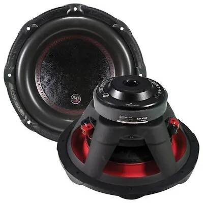 Audiopipe TXX-BDC1-12 | 12 Inch 1200W DVC 4 Ohm Car Audio Subwoofer | TXXBDC112 • $79.95