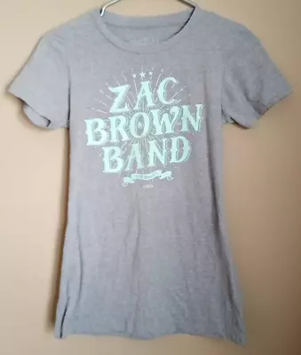 Zac Brown Band  Jekyll & Hyde  2015 Country Tour Shirt Women's Size Small Gray • $29.99