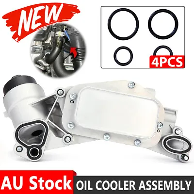 Oil Cooler Assembly W/ Seals For Holden Astra Barina Cruze Trax 1.4L 1.6L 1.8L • $53.95
