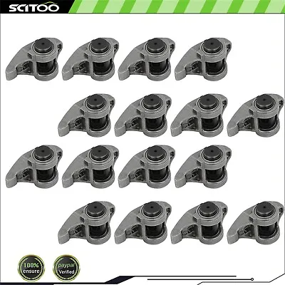 16 Pcs Roller Rocker Arm For Chevy LS1 LS6 LS2 4.8L 5.3L 6.0L • $122.79