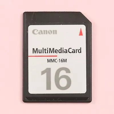 Genuine Canon 16MB MultiMedia Card MMC Memory Card [MMC-16M]  • $16.28