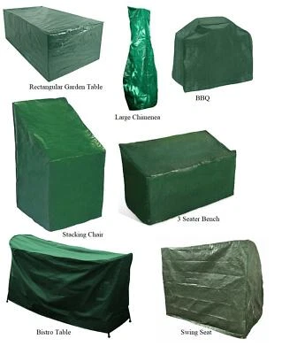 £6.99 • Buy Waterproof Outdoor Garden Furniture Covers Patio BBQ Table Chair Bench Hammock
