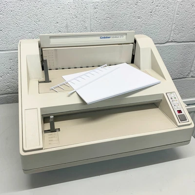 £1470 • Buy Pre-used Gestetner 373 / GBC Velobind System-3 Strip Binder Machine