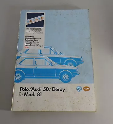 Image Catalogue Parts VW Polo Type 32 / Audi 50 / Derby L To Bj.1981 V.1990 • $54.25