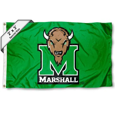 Marshall University Thundering Herd 2'x3' Flag • $26.95