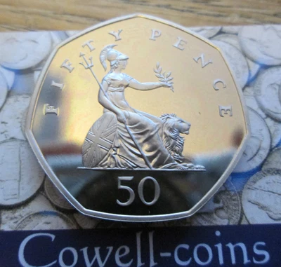 £19.99 • Buy UK Proof Fifty Pence 50p Mint Condition 1971- 2018 Choose Your Year Cowell-coins
