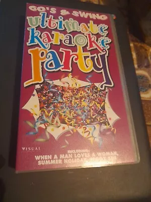 Ultimate Karaoke Party - 60s And Swing (VHS 1997) • £7.99
