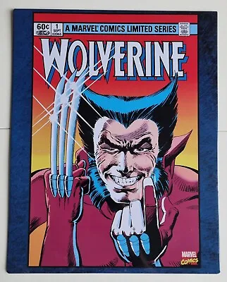 Wolverine Marvel Comic Cover Tin Metal Sign Plaque Poster Wall Art Trends X-Men • £5.59