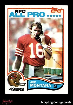 1982 Topps #488 Joe Montana AP 49ERS • $0.99