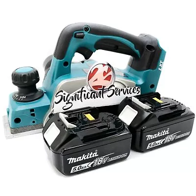 £225.35 • Buy New Makita XPK01Z 18V LXT Cordless Lithium-Ion 3-1/4 Inch Planer 5 Ah Batteries