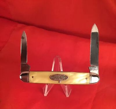 Vintage Camillus Sword Brand Pocket Knife 1940s Rare Old Advertising Knife . • $59.99