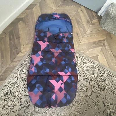 £55 • Buy BUGABOO UNIVERSAL WARM FOOTMUFF/COSYTOES Ltd Ed Birds Fox Donkey Bee Buffalo
