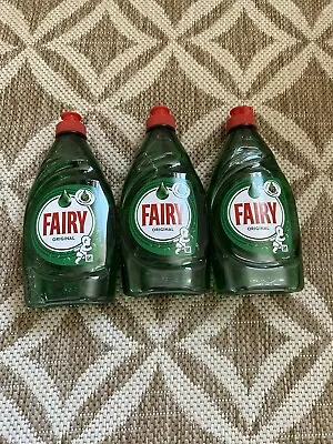 FAIRY WASHING UP LIQUID ORIGINAL DISH WASHING DETERGENT  320ml (3pack) • £10.99