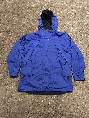 VINTAGE Pacific Trail Ski Jacket Men's Size Large L Purple Coat Parka STORM TECH • $33