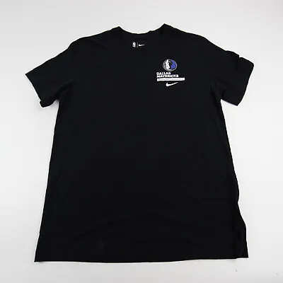 Dallas Mavericks Nike NBA Authentics Short Sleeve Shirt Men's Black Used • $29.74