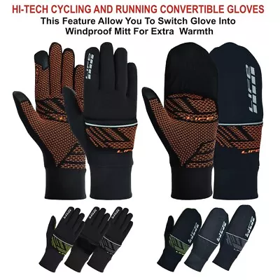 RedRum Men Women Running Gloves Windproof Thermal Driving Hiking Ski Cycling • £8.90