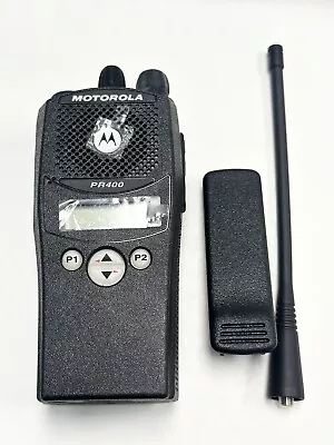 Nice* Motorola PR400 AAH65KDF9AA3AN - Portable VHF Radio • $99