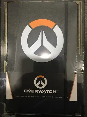 $20 • Buy OVERWATCH Ruled Journal With Pocket/192 Pages