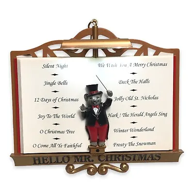 Hello Mr Christmas Maestro Mouse Presents Lights Sounds Of Christmas See Video • $101.01