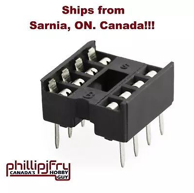 10PCS DIP8 Integrated Circuit 8 Pin IC Socket. Contact & Save. Canadian Shipping • $1.14