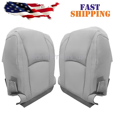 For 04-09 Lexus RX330 RX400 Driver & Passenger Bottom Leather Seat Cover Gray • $102.19