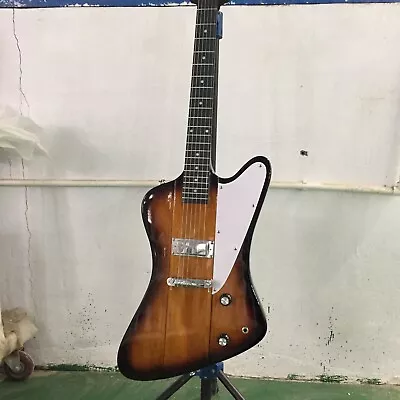 6 String Firebird Sunburst Beautiful Electric Guitar Mini Pickup Mahogany Body • $272.62