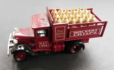 Pre-owned Lledo 'Walkers Crisps' Red Truck Van Die Cast Model (Unboxed) • £2.99