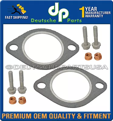 BMW E36 E39 E46 E53 E70 Catalytic Converter To Exhaust Gaskets Nuts & Bolts Kit • $35.19