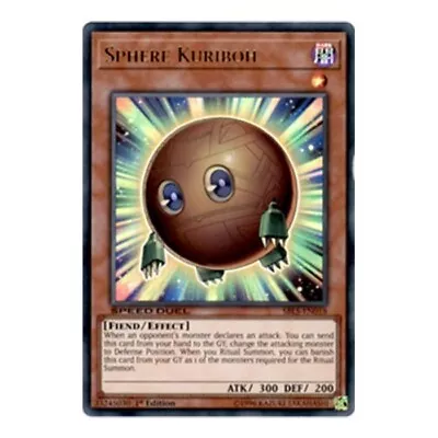 £4.89 • Buy Yu-Gi-Oh! Sphere Kuriboh SBLS-EN018 1st Edition Near Mint Speed Duel Ultra Rare
