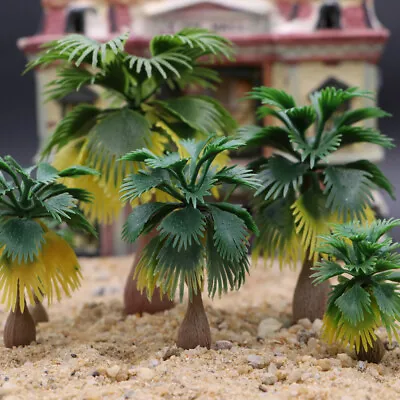 15pcs Mini Garden Accessories Mixed Model Trees Miniature Palm Trees • £7.57
