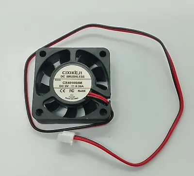 £2.99 • Buy 5V 2 Pin DC Brushless 40x40x10mm Computer Industrial Cooling Fan