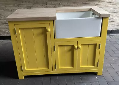 £695 • Buy Quality Handmade Free Standing Belfast Sink Unit