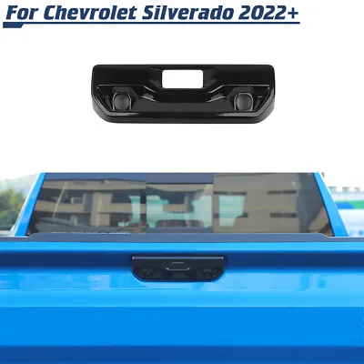 Black Tailgate Handle Cover Trim Bezel For Chevy Silverado/GMC Sierra 2022 2023+ • $18.99