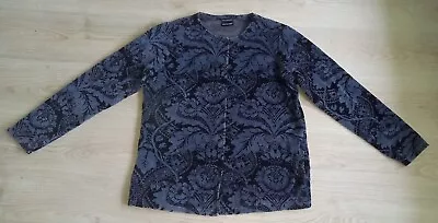 Vintage MARIMEKKO MIKA PIIRAINEN Velvet Jacket Size M • $38