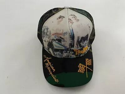 New Vintage Boz Bros Cycle Center Adjustable Trucker Hat One Size Multicolor • $24.99