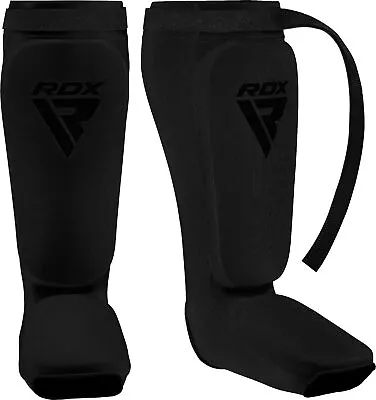 Muay Thai Shin Guards By RDX MMA Kickboxing Shin Guards Karate Sparring Gear • $25.99