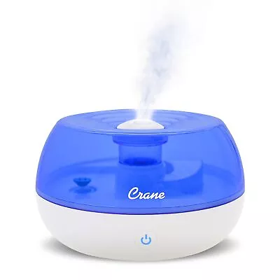 Crane Personal Ultrasonic Cool Mist Humidifier 0.2 Gallon Filter Free • $16.99