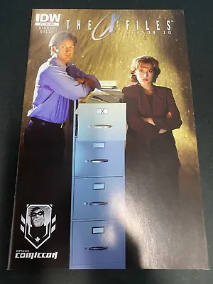 X-Files #11 Ottawa 2014 Photo Variant IDW Season 10 Comic Con Duchovny Gillian • $29.99
