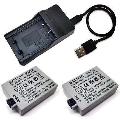 Battery Pack / USB Charger For Canon EOS 1000D EOS 450D EOS 500D LP-E5 Brand New • $23.98