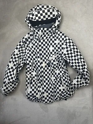 VANS CHECKERBOARD SNOWBOARD JACKET Size M Skateboard Vintage Original Iconic • £101