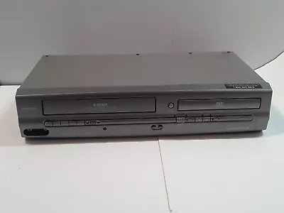 Magnavox MWD2205 DVD VCR VHS Combo Player 4-HEAD Recorder FOR PARTS OR REPAIR  • $15.99