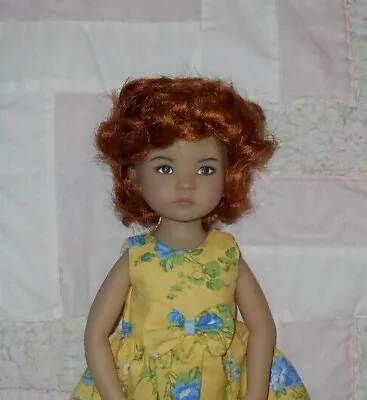 Playhouse MARY Doll Wig Size 7/8 CARROT RED Short Wavy Hair Full Cap ~NWT • $9.99