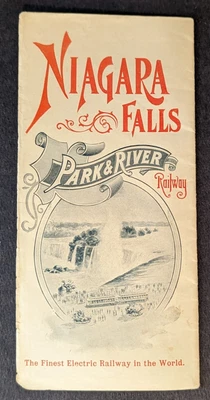 $9.99 • Buy ***EARLY 1900's NIAGARA FALLS PARK & RIVER RAILWAY BROCHURE***
