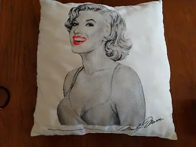 Marilyn Monroe Vintage Cotton Canvas Cushion Home Decoration Throw Pillow 1986 • £9.64