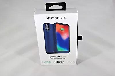 Mophie Juice Pack Air Iphone X Navy Blue • $15